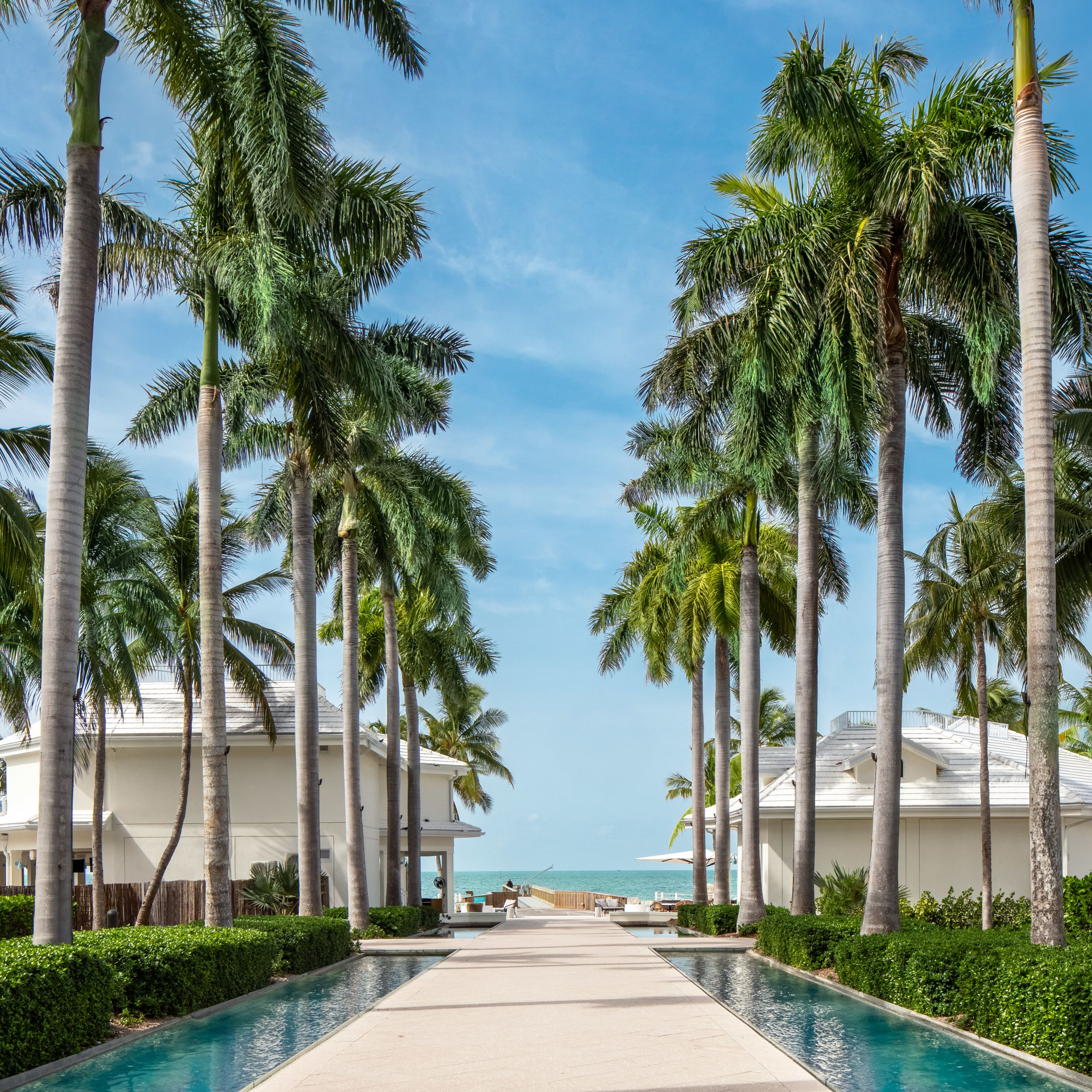 The historic Casa Marina resort and beachfront in Key West