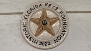 Key West historic ceramic star